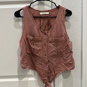 NWOT Mustard Seed Tank Crop top. Size Large. Never worn. from Rosie Daze